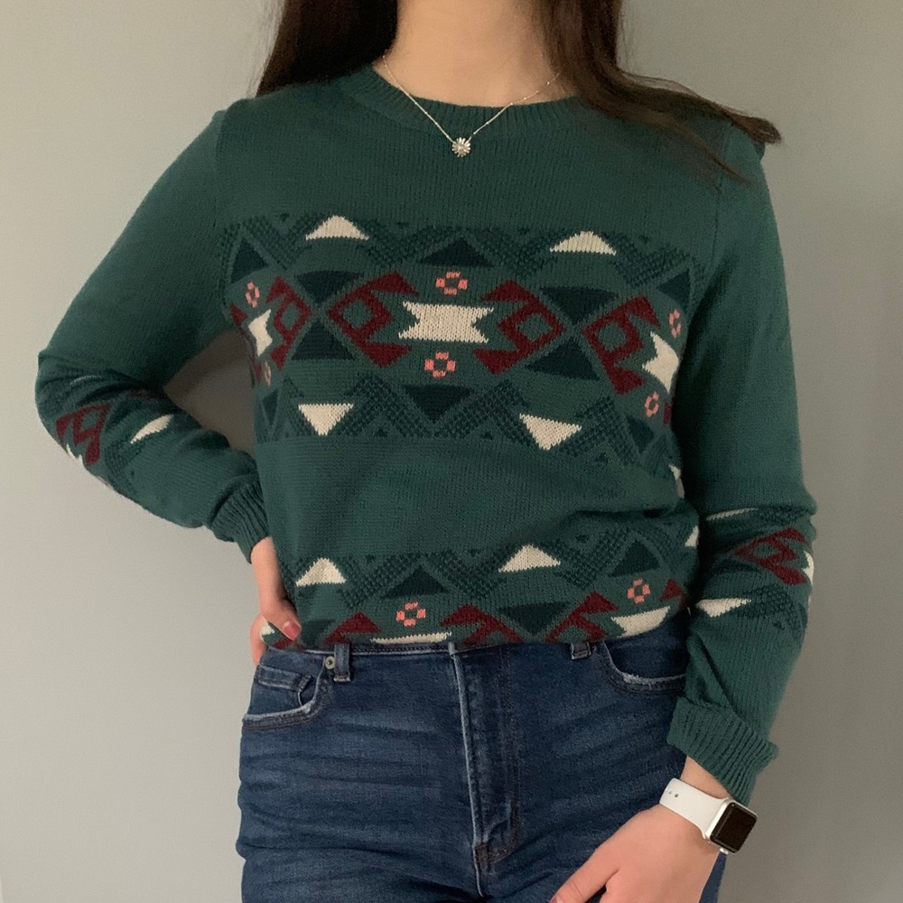 Patterned Sweater